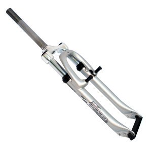 Вилка велосипедная амортизационная ZOOM  410E, МТВ; 24", пружина; шток 1-1/8", ход 40мм, 410E 24"