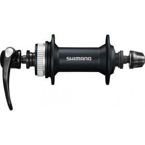 Втулка передняя Shimano Alivio HB-M4050, 36 отверстий, цвет черный, ось QR (эксцентрик), EHBM4050AL
