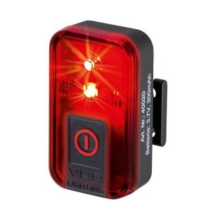 Фонарь VDO задний, 1д, 1 функция, USB, дальность 400 метров, 4-40020