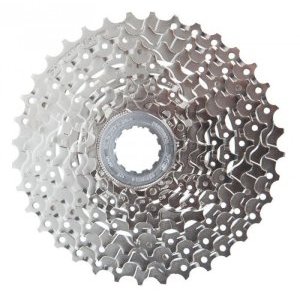 Кассета велосипедная SHIMANO ALIVIO 9 скоростей, 9х11-32, серебристая, без упаковки, KCSHG4009132