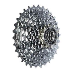 Кассета SHIMANO, 8 скоростей, ACSHG508130P 2-8027 ALIVIO, 8х11-30 IG/HG, серебро, 2-8027