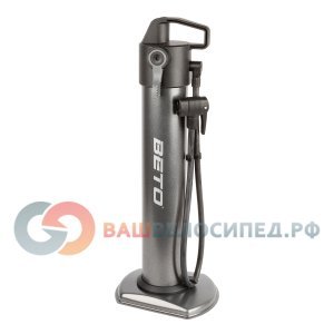 Балон напольный велосипедный BETO AIR TANK, 13бар/190PSI, черный, 5-470336