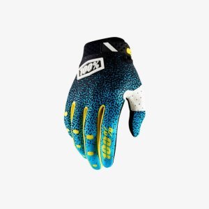 Велоперчатки 100% Ridefit Glove, сине-черный 2018