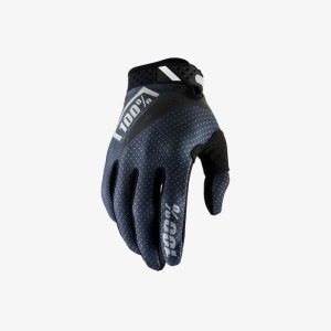 Велоперчатки 100% Ridefit Glove, черный 2018