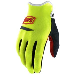 Велоперчатки женские 100% Ridecamp Women Glove, желтый 2018