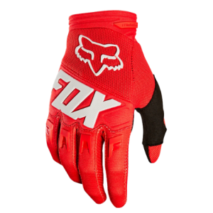 Велоперчатки подростковые Fox Dirtpaw Race Youth Glove, красный 2019