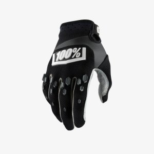 Велоперчатки подростковые 100% Airmatic Youth Glove, черный 2018