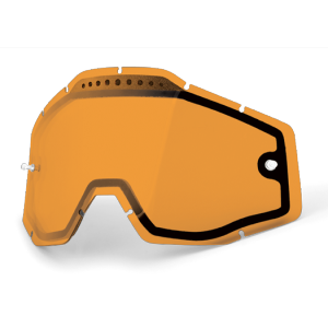 Линза 100% Racecraft/Accuri/Strata Vented Dual Pane Lens Anti-Fog Persimmon, 51006-046-02