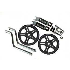 Приставные колеса Vinca HRS 12-20 black, стойки сталь на 12-20, пластик, черные.