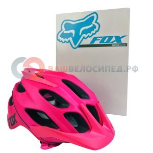 

Велошлем Fox Flux Solids Helmet, розовый