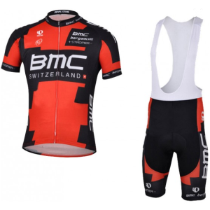 Велокостюмы BMC Team, черный\красный, 2017, 2136