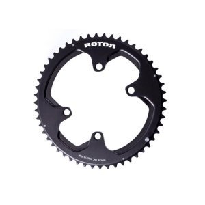 Звезда передняя Rotor Chainring BCD110X4 Shimano Outer Black 52t to 36, C01-516-09010-0