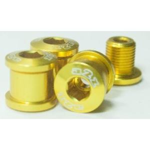 Набор бонок A2Z 1xRing, материал алюминий 7075-T6, в комплекте 4 штуки, золотой, CB-4X1-6