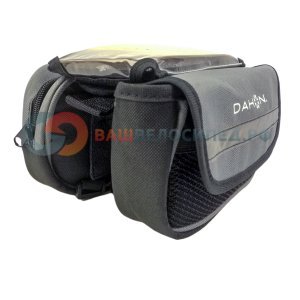 Велосипедная сумка на раму DAHON SHERPA BAG, два отделения, прозрачный карман для смартфона, NDH1400 купить на ЖДБЗ.ру