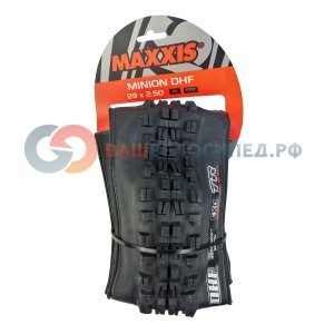 

Покрышка Maxxis Minion DHF, для даун-хилл, 29x2.50WT, TPI 60, кевлар, защита от проколов, TB96800000