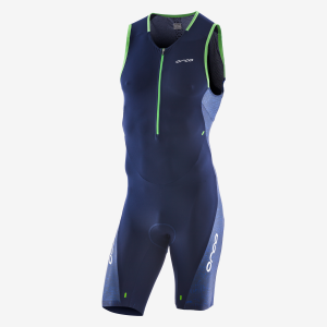 Велокомбинезон Orca 226 Kompress Race suit 2019, цвет: темно-синий/зеленый, JVD0