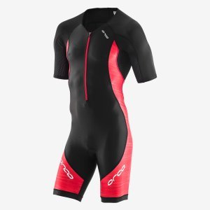 Велокомбинезон Orca Core Short Sleeve Race Suit 2019, цвет: черный/красный, JVC6