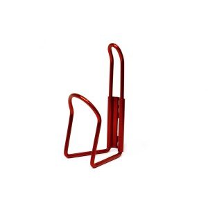 Флягодержатель для велосипеда HL-BC-09, алюминий, с болтами, красный