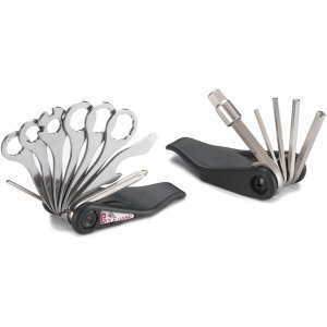 

Мультитул BIKE HAND, шестигранники 2/2.5/3/4/5/6/8 мм, выжимка цепи, ключи для спиц, ST (230040) (YC-280KE)