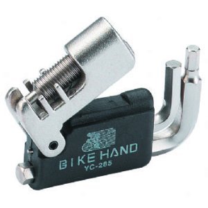 Мультитул BIKE HAND, шестигранники 4/5/6 мм, выжимка цепи, отвертка, YC-285