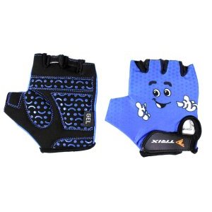 Велоперчатки TRIX LCL-K-65112-BLUE, детские, синий