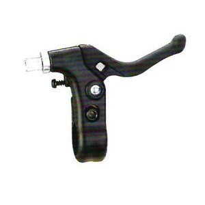 Ручки тормозные TBS под 2 пальца нейлоновые чёрные (для детских велосипедов), в торговой упаковке, BL-107