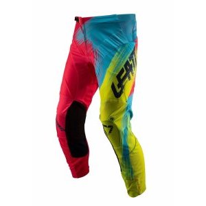 

Велоштаны подростковые Leatt GPX 2.5 Pant Junior для экстремальной езды, красно-желтый 2019
