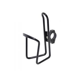 Флягодержатель велосипедный HORST на руль, универсальное крепление "крюк", пластиковый, черный, 00-170419