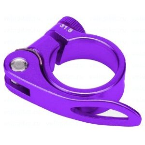 

Хомут подседельный TRIX, с эксцентриком, ø 31.8 mm, алюминий, фиолетовый, AS-17+SQ-133