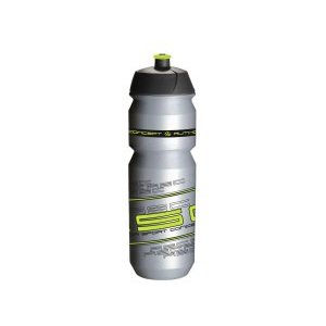 Фляга велосипедная TACX/AUTHOR AB-Tcx-Shiva X9, 100% биопластик, 0.6 л, серебристо-желтая, 8-14064016