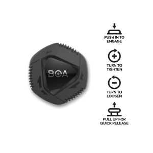 Система шнуровки для велообуви Boa Reel & Lace Repl. Kit Boa IP1 B1, 240274