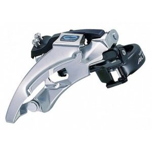 

Переключатель передний Shimano Altus FD-M310, 48-28/42-22T, 34,9 мм, универсальная тяга, ST (370149)