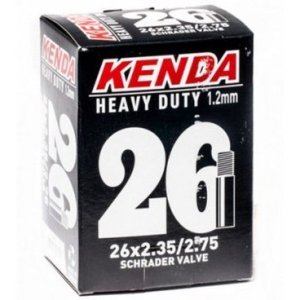 Велокамера KENDA 26x2.35-2.75, Extreme, стенка 1.20 мм, a/v, 512685