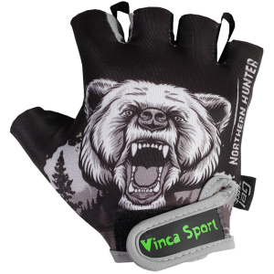 

Велоперчатки Vinca Sport Nothern Hunter, подростковые, гелевые вставки