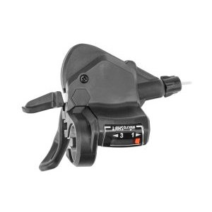 

Манетка велосипедная Microshift TS39-3L, левый, 3 скорости, с тросом 1800 мм, ST (590122)