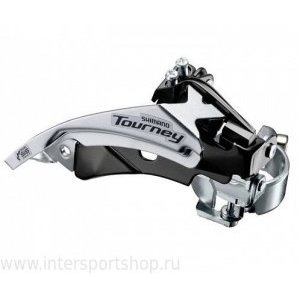 

Переключатель скоростей велосипедный Shimano Tourney FD-TY510, 28,6 мм, передний, универсальная тяга, ST (370153)