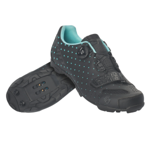 

Велотуфли женские Mtb Comp Boa Lady matt, black/turquoise blue, 2020