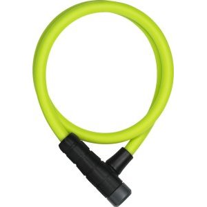 

Велосипедный замок ABUS PRIMO 5412K тросовый, на ключ, 850 х 12, лайм, 165177_ABUS
