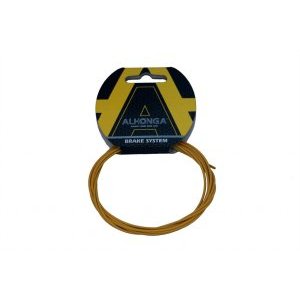 

Трос велосипедный Alhonga, Teflon, 1.2 мм x 2100 мм, 4x4, сталь, жёлтый, YELLOW, ALH_HJ-10507