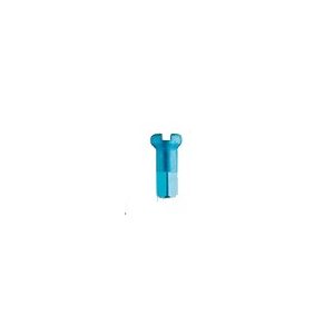 

Ниппель велосипедный DT Swiss, алюминий, 2.0 x 12 мм, turquoise, DT nip 2.0x12mm alu trqs