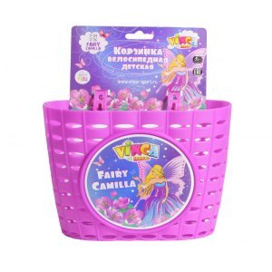 

Велокорзина Vinca Sport, детская, на руль, фиолетовая, P 06 Fairy Camilla