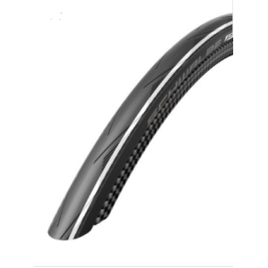 

Велопокрышка SCHWALBE DURANO, 700x25C(25-622), RaceGuard, кевлар, white stripes, 11600963, A229097