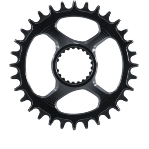 

Звезда велосипедная Garbaruk, передняя, Shimano XTR M9100 34T Round Black, 5907441539425