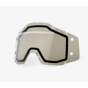 

Линза 100% Forecast Dual Lens, Bumps w/Mud Visor Smoke, 51121-607-02