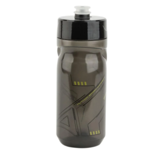 Велофляга AUTHOR AB-ScrewOn X9, мягкий пластик, 0.6 л, c большим клапаном, полупрозрачный, черно-неоновый, 8-14060183