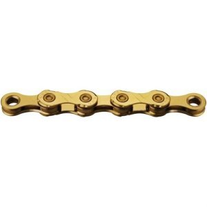 

Цепь велосипедная KMC X12, 12скоростей, 126 звеньев, Gold, BX12TI126