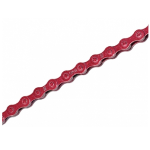 

Цепь велосипедная KMC S1, 1 скорость, количество звеньев 112, красная, S1 (red)