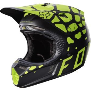 

Велошлем Fox V3 Grav Helmet, Black/Yellow, 2017