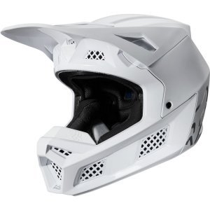 

Велошлем Fox V3 Solids Helmet, White/Silver, 2020