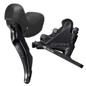 

Набор тормозной SHIMANO GRX ST-RX400/BR-RX400, левый, на 2 скорости, под дисковый тормоз, IRX400DLF6SC100A